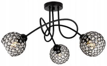 Lampa stropna viseća luster s kristalima LED