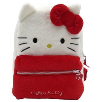 Northix Plišani ruksak Hello Kitty 30 cm, mekan materijal, idealan za djecu
