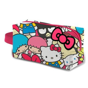 Northix Hello Kitty kozmetički kovčeg s ogledalom i pretincima za pohranu