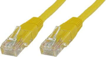 MicroConnect U/UTP CAT5e 15m žuti PVC