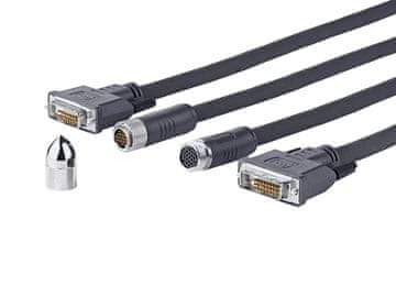 Vivolink PRODVICW10 DVI kabel 10 m DVI-D crni