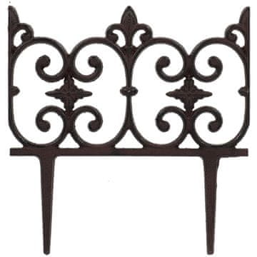 Esschert Design Vrtna ograda od lijevanog željeza 26,5xh28 cm
