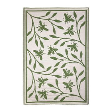 Esschert Design Vanjski tepih s motivom pčele 122x182 cm