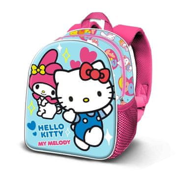 Northix 3D Hello Kitty ruksak, veličina 31 cm, idealan za djecu