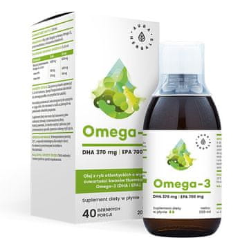 Aura Herbals Omega-3 DHA+EPA tekućina 200 ml
