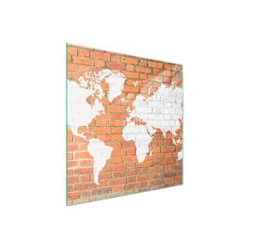 Zaštitna staklena ploča za peć 50x52 Brick