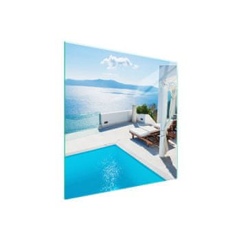 Zaštitna staklena ploča za štednjak 50x52 Pogledajte
