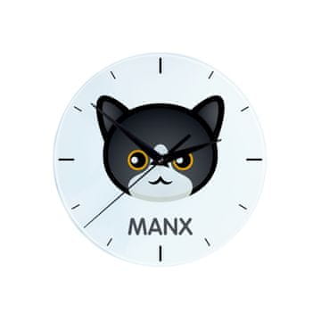 Manx - MDF sat s grafikom i natpisom
