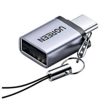 Ugreen Adapter usb na usb-c 3.1 ugreen us270, siva