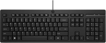 HP 125 UK žičana USB tipkovnica, 266C9A6#ABU