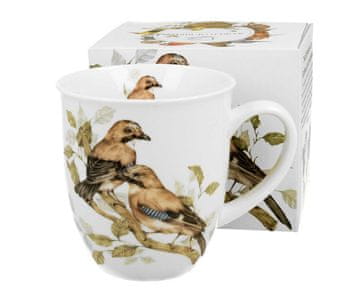 Duo Porculanska šalica Animals sojke 400 ml