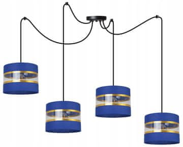 Lampa viseća stropna, luster s abažurom, moderna