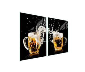 Zaštitnik za staklenu ploču za štednjak 2x45x52 Pivo