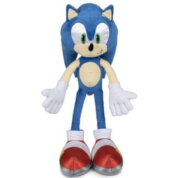 Northix Plišana igračka Sonic 30 cm, mekana tkanina, idealna za kolekcionare