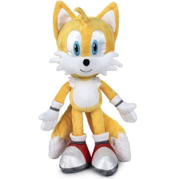 Northix Plišana igračka Sonic Tails 35 cm - mekana, kolekcionarska, savršen poklon