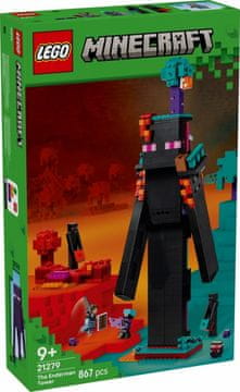 slomart LEGO Minecraft 21279 Endermanov toranj, 867 kocki