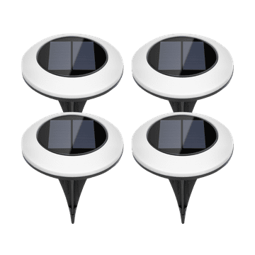 LAMPA Set 4 ugradbenih solarnih vrtnih svjetiljki Rebel
