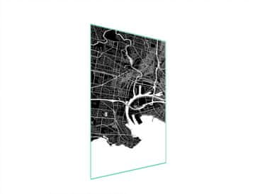 STAKLENA DASKA ZA REZANJE 35x52 Mapa