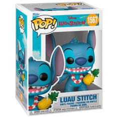 Northix Lilo & Stitch Luau Stitch plišana igračka, mekana figura od 30 cm