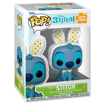 Northix Plišana igračka Stitch Uskršnji zeko - Disneyjev lik, 30 cm