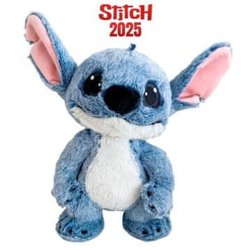 Northix Plišana igračka Stitch 25 cm - mekana, ugodna, savršena za kolekcionare