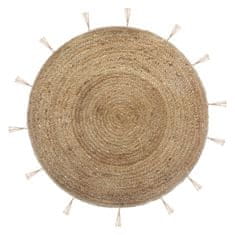 Atmosphera Okrugli juteni tepih Cosy 80 cm