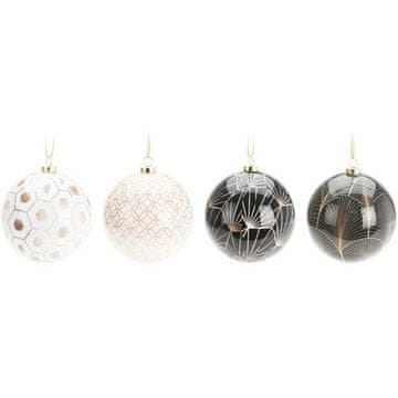 Bombki choinkowe Glamour 8 cm 40 komada