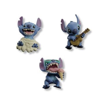 Northix Set 3D magneta Stitch - 3 komada za uređenje doma
