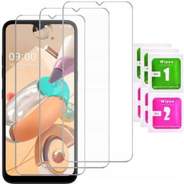 3x 9H kaljeno staklo za LG K41s | PAKIRANJE OD 3 KOMADA