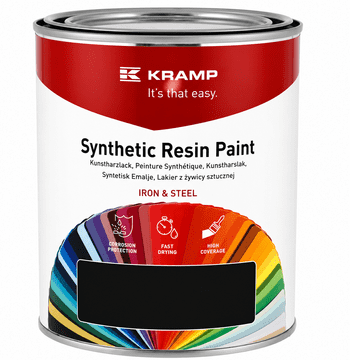 Kramp Case IH boja za uparivanje, sjajno crna 1L