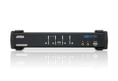Aten CS1784A-AT-G KVM preklopnik crne boje