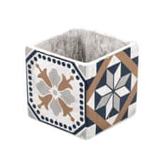 Esschert Design Betonowa doniczka Azulejos 11cm