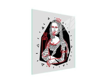 STAKLENA DASKA ZA REZANJE 45x52 Pop Art