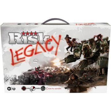 Northix Društvena igra Spanish Risk Legacy - Strategija, 2-5 igrača, Igra se može igrati ponovno