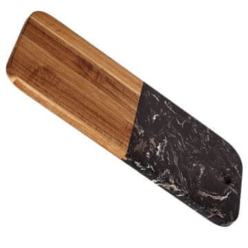 Kinvara Crna mramorna daska za rezanje 38x18 cm