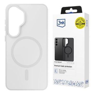 Samsung Galaxy S25 - 3mk Smoke MagCase White