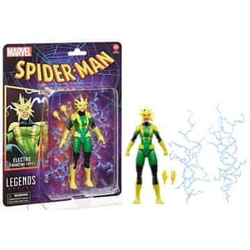 Northix Spider-Man Electro figura 15 cm - kolekcionarska akcijska igračka