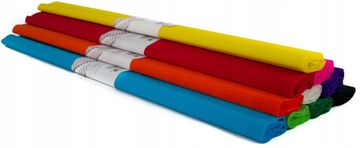 Aliga Nabrana krep-papir miks 10 boja 50x200cm