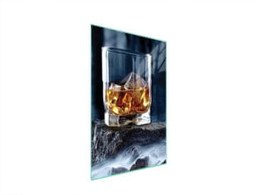 STAKLENA DASKA ZA REZANJE 35x52 Whiskey