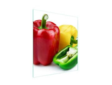 STAKLENA DASKA ZA REZANJE 45x52 Pepper
