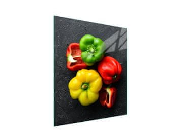 STAKLENA DASKA ZA REZANJE 45x52 Pepper