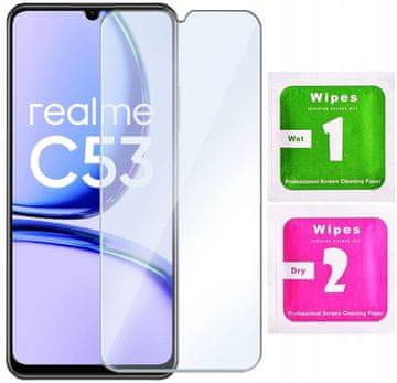 Kaljeno staklo za Realme C53 zaštitno staklo 9H 2.5D