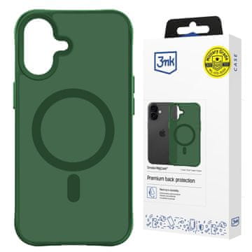Apple iPhone 17 - 3mk Smoke MagCase zelena