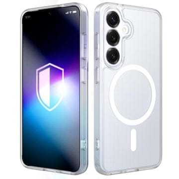 Samsung Galaxy S25 - 3mk Misty MagCase bijela