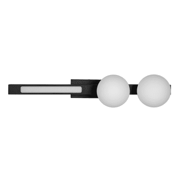 Deko-Light ZIDNA SVJETILJKA S MAGNETOM 13W+2XG9 3000/4000K CRNA