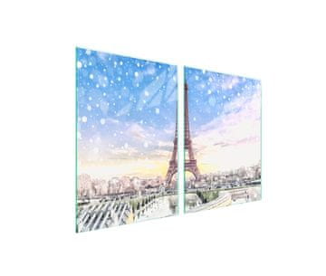 Zaštitna staklena ploča za štednjak 2x45x52 Paris