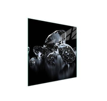 Zaštitna staklena ploča za štednjak 50x52 Diamond