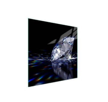Zaštitna staklena ploča za štednjak 50x52 Diamond
