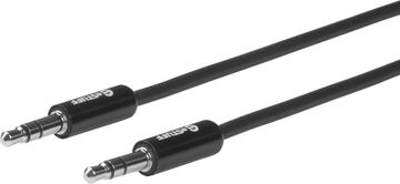 eSTUFF ES608001 Audio kabel 0,5 m 3,5 mm Crni