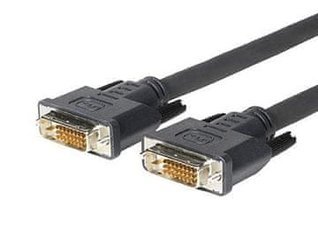 Vivolink PRODVILD10 DVI kabel 10 m DVI-D crni